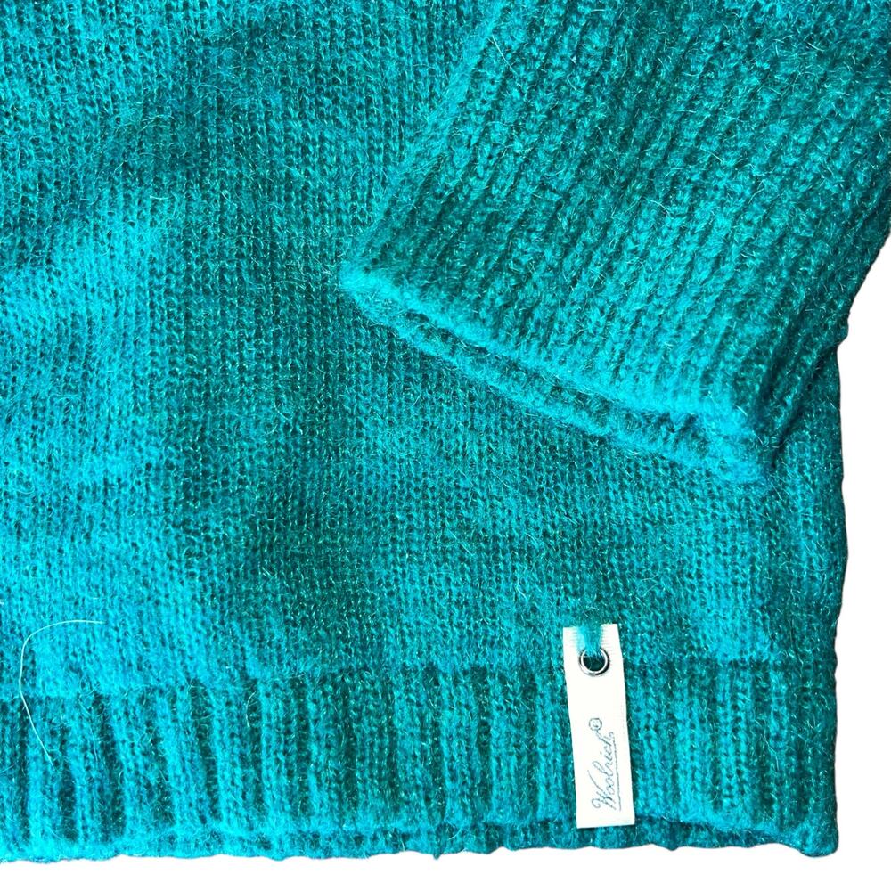 Woolrich Wool Blend Sweater Owl Lightweight Crew Neck - Picture 6 of 8